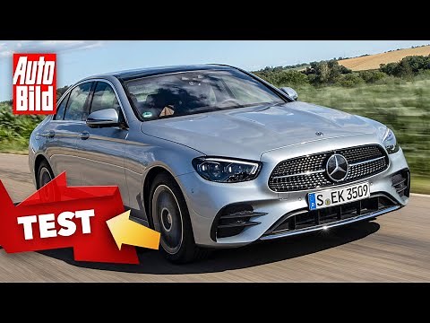 Mercedes E-Klasse Facelift (2020): Test - Neuvorstellung - Limousine