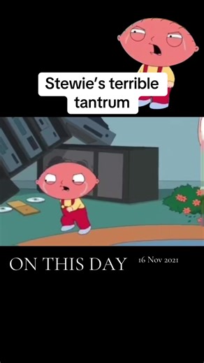 Stewie Griffin's Tantrum: A Family Guy Moment