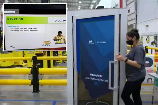 Amazon deals ‘slap in the face’ to stressed warehouse workers, tells them to think happy thoughts