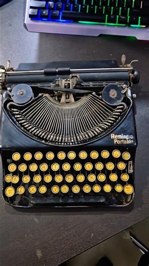 Remington Portable 1920 Model 😵 100 year old Typewriter