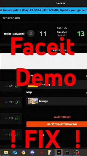 Faceit Demo Not Working? Here's a Fast FIX! #cs2