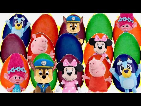 21 Huevos Sorpresa de Play Doh con PJ Masks, Avengers y Frozen 2