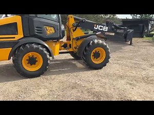 BigIron Online Auction 12-17-2025 =LX6151= 2021 JCB 409 AG 4x4 Wheel Loader