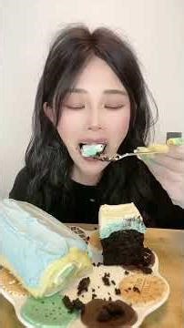 Asmr🍰Eating 🍰Pure bliss on a plate!