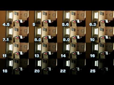 How to change F Stop on Canon Rebel tutorial