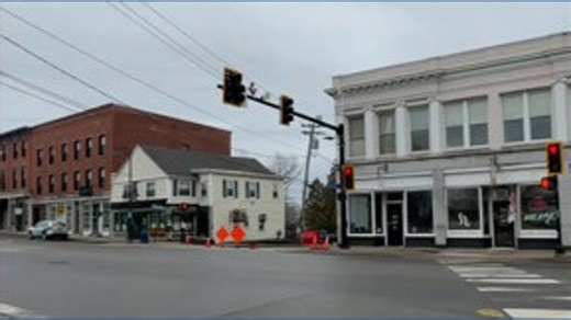 Water Street, Saco, closed as crews repair small sinkhole