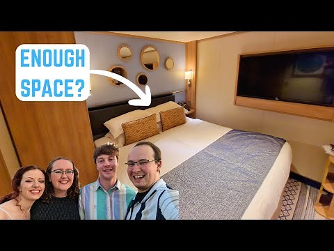 P&O Iona 4-berth Inside Cabin Tour!
