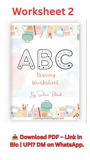 Capital & Small Letter Tracing (A–Z) | Uppercase & Lowercase Alphabet Worksheet for Kids