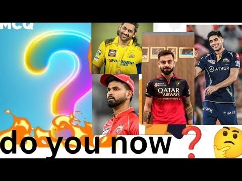 "How Well Do You Know Cricket? 🏏 | Ultimate Cricket Quiz Challenge#cricket knowledge #test