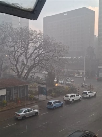 Harare Hit by Severe Downpours and Hailstorms: See the Footage