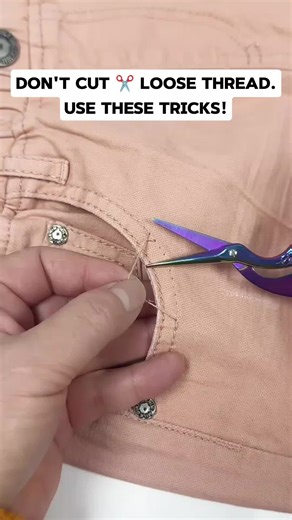 Smart Tricks for Dealing with Loose Threads in Sewing