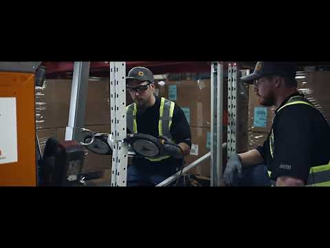 Damaged Pallet Rack Upright Repair | Damotech