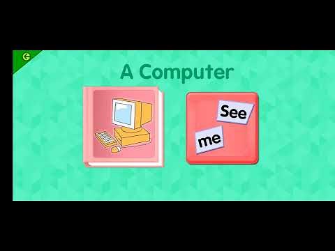 Starfall Backpack Bear's books, A Computer