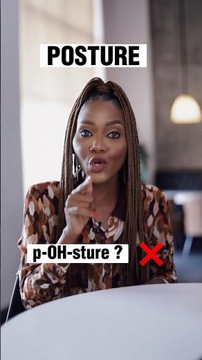 How to correctly pronounce POSTURE. #English #EnglishSpeaking #Pronunciation #YouTubeShorts #Shorts