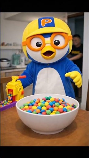 Pororo Is So Naughty! Gowil's Chocolate Was Swapped for a Toy Candle 😱
