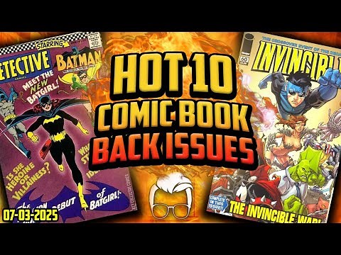 I wish I never sold this comic book 😢 Top 10 HOTTEST Back Issues THIS WEEK 🔥
