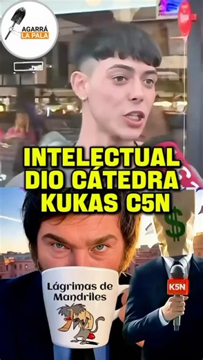 Agarra la Pala on Instagram: "INTELECTUAL DIO CÁTEDRA A KUKAS DE C5N! #catedra #kuka #domado #agarralapala"