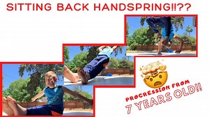 43 reactions | Sitting Back Handspring - My Progression & Demonstration | Nidal Vlogs | Facebook