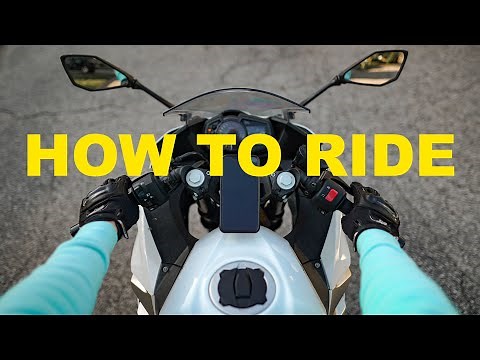 How to Ride a Motorcycle - For Beginners