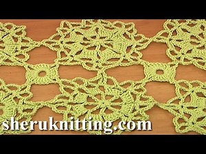 JONING Crochet Octagons Tutorial 6 Part 2 of 2