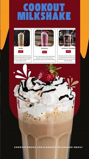 🥤🍨 Cookout Milkshake and Prices [cookoutsmenu.com/cookout-milkshake-menu]