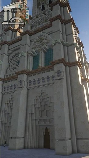 I Built Gothic Flying Buttresses In Minecraft