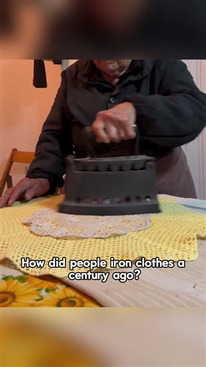 Ironing Techniques from 100 Years Ago