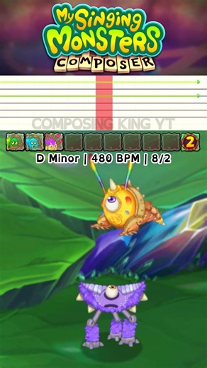 Crystal Islet Teeter-Tauter Composer Tutorial #msm #fanmade #mysingingmonsters