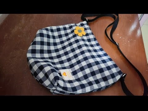 How to sew shoulder bag for woman#diy#handmade#sewing handbag#sewing tote bag.