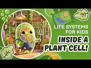 🍃Inside a Plant Cell! | Fun Science Song about Plant Cell Components and their Functions #kids #stem