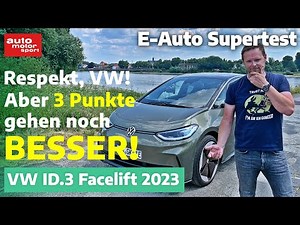 VW ID.3 (Facelift 2023): Respekt, VW! Aber das geht noch besser! - E-Auto Supertest mit Alex Bloch |