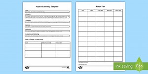 Pupil Voice Policy Template