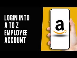 How to Login into Amazon A to Z Employee Account (2024)