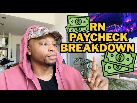 My RN Nurse Paycheck Budget Breakdown | New Grad Nurse Salary & Bills (2026)