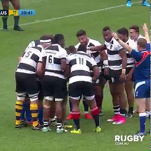 You never know what tricks the Barbarians are going to try 😂 Barbarian FC are back in action and will take on the All Blacks XV this weekend! ⏰ Mon 14 Nov 1am AEDT 📺 Stan Sport | rugby.com.au