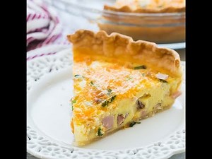 How to make Ham Quiche recipe | The Recipe Rebel