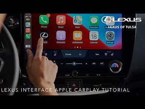 Lexus Interface Apple CarPlay Tutorial