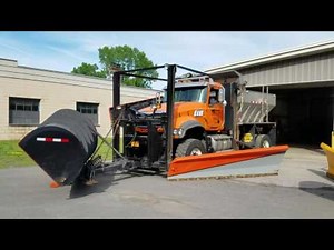 Town of Little Falls 4x4 Mack Granite snow plow