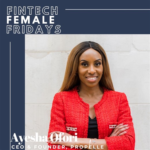 Meet Ayesha Ofori, CEO & Founder at Propelle! Propelle is a female focused financial platform, designed to get women investing more regularly and building wealth.Learn more about Ayesha here:… | NYC Fintech Women