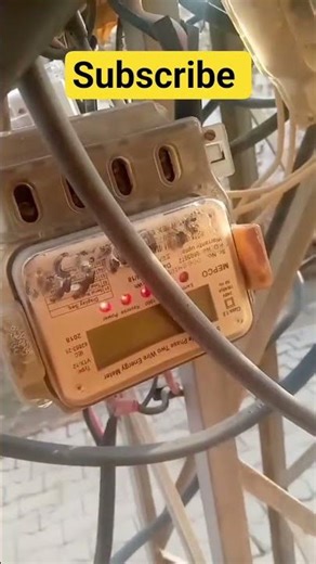 Why All Indicator Lights Are ON in the Energy Meter #viralvideo #foryou #viral