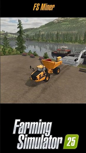 Barge Loading System 🚧 #farmingsimulator25mods #fs25 #fsminer