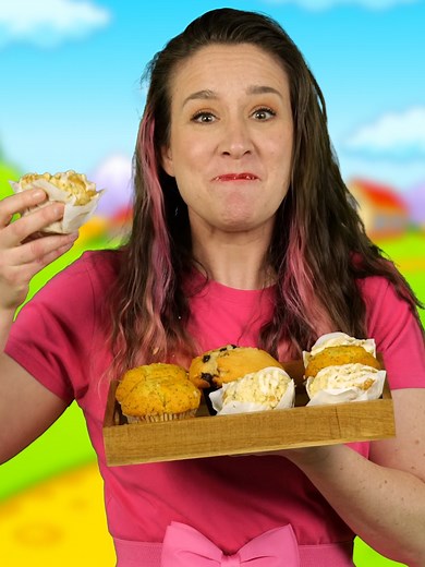Do you know the muffin man? 🧁 #kidssongs #nurseryrhyme #muffinman #bouncepatrol #toddler #toddlersoftiktok