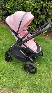 The stunning iCandy Peach 7 ‘Blush Pink’ in pushchair mode  This gorgeous pram is currently in stock with next day delivery available! Find in store or online: https://shorturl.at/loqCI #icandypeach7 #pinkpram | Millie & Ralph | Facebook