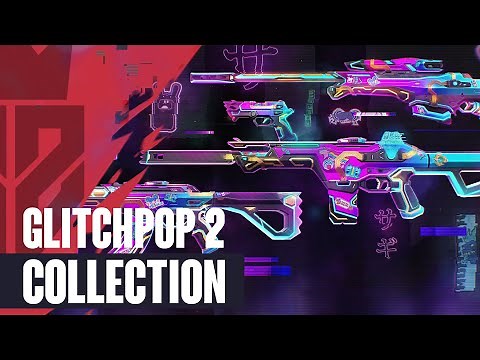 Glitchpop Skins Showcase [4K] - Valorant Glitchpop Collection