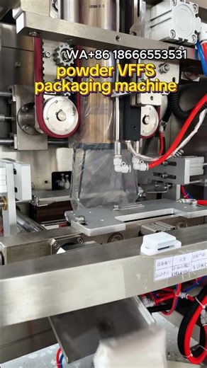 500g powder vffs packaging machine#machine #factory #packagingmachine #powder #powderpackaging