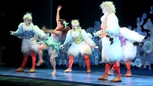 Who doesn't love a good tap number? Jamie Torcellini as Scuttle, along with his Gulls, perform "Positoovity" to teach Ariel (Diana Huey) to walk after she gets her legs. It's your last week to catch the show, and New Years Eve (December 31) is the only show with pairs of tickets left! Get your tickets now: https://www.5thavenue.org/show/Disneys-The-Little-Mermaid | The 5th Avenue Theatre