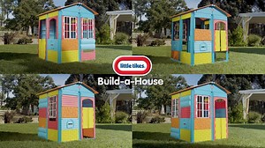 9.7K views · 292 reactions | Build-a-House lets kids customize their dream home with tools and interchangeable panels!  Shop: https://www.littletikes.com/buildahouse | Little Tikes | Facebook