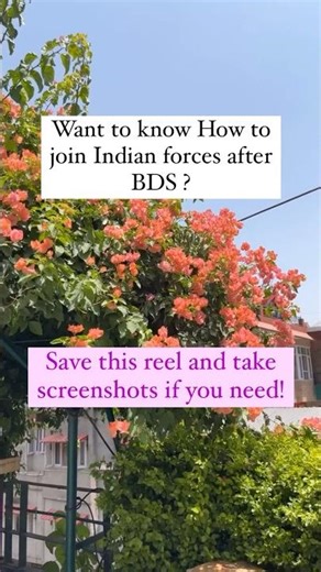 Watch this if you want to join Indian ARMY after BDS in India !