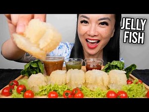 JELLY FISH (ASMR CRUNCHY EATING SOUNDS) LIGHT WHISPERS | SAS-ASMR
