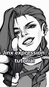 728K views · 17K reactions | Another expression tutorial, didn't plan on painting Jinx, but here she is :) #arttutorial #digitalart #procreate #drawing #drawingtutorial | Art by MayBot | Facebook